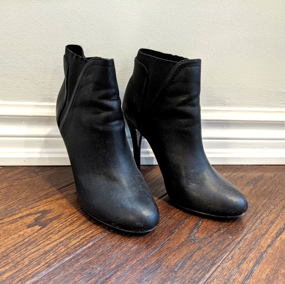 Aldo Jendayi Black Ankle Boots - 9 - Picture 2 of 6